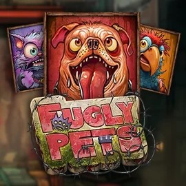 Fugly Pets slot logo by Stakelogic at Lucky 7 CasinoFugly Pets