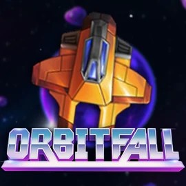 Orbitfall logo by ELK Studios at Lucky 7 CasinoOrbitfall